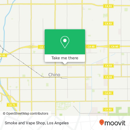 Mapa de Smoke and Vape Shop