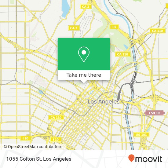 Mapa de 1055 Colton St