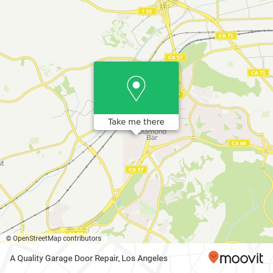 A Quality Garage Door Repair map