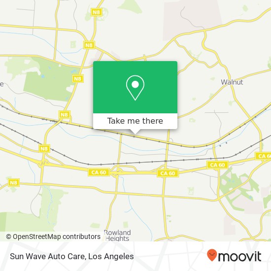 Sun Wave Auto Care map