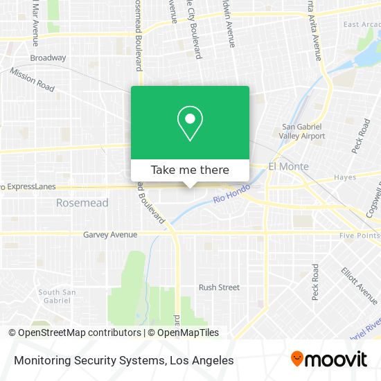 Monitoring Security Systems map