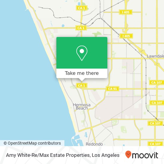 Amy White-Re / Max Estate Properties map