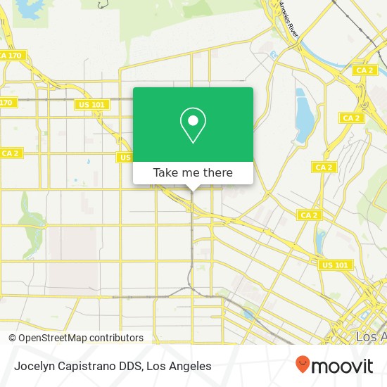 Jocelyn Capistrano DDS map