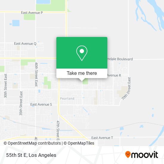 Mapa de 55th St E