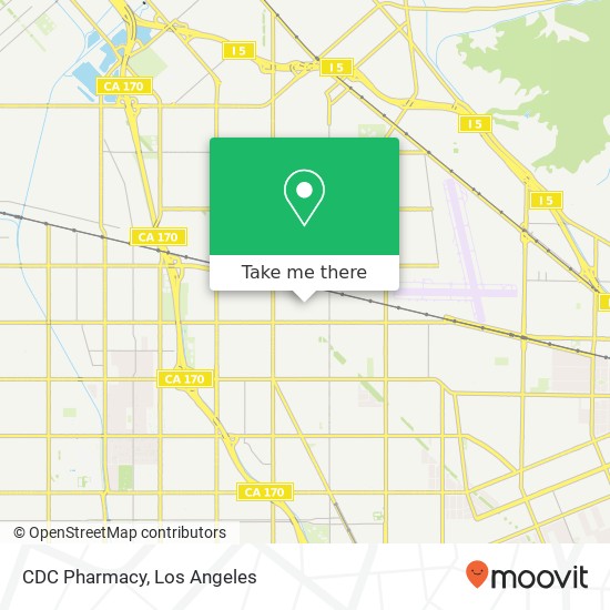 CDC Pharmacy map