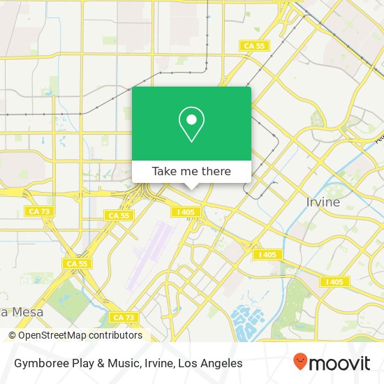 Gymboree Play & Music, Irvine map