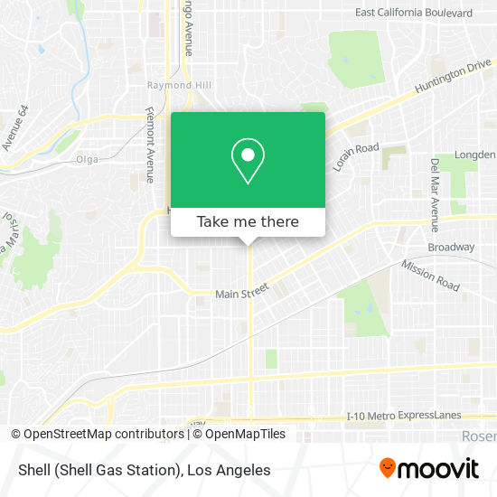 Mapa de Shell (Shell Gas Station)
