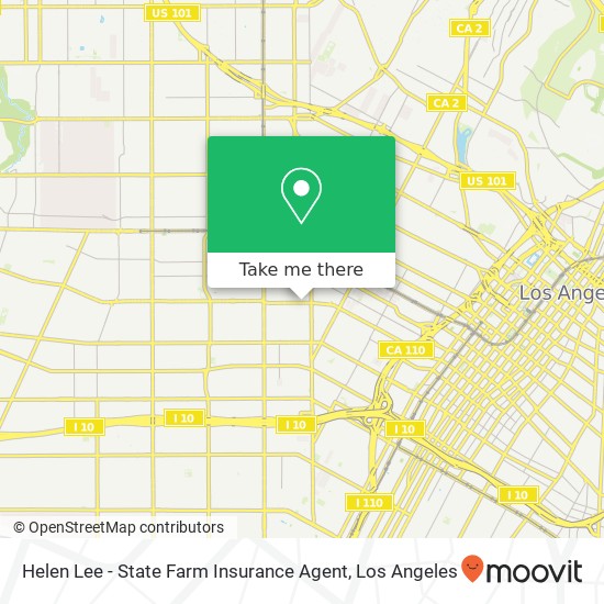 Mapa de Helen Lee - State Farm Insurance Agent
