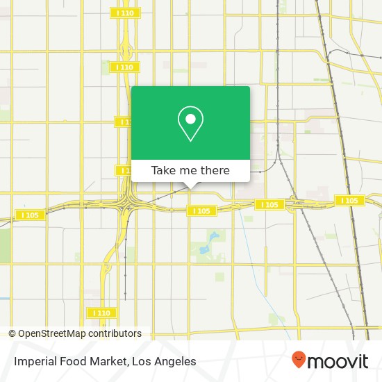 Mapa de Imperial Food Market