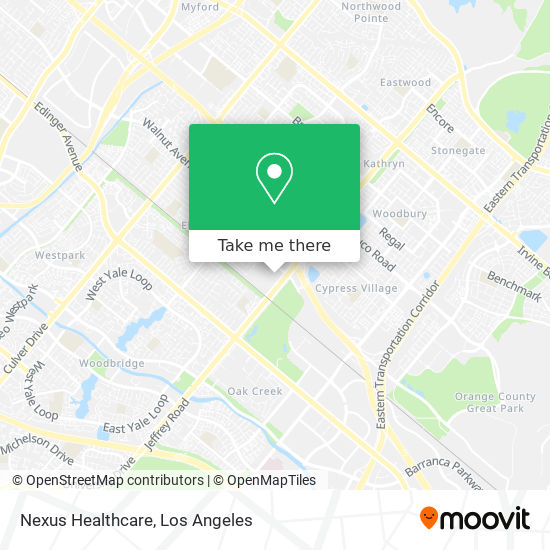Mapa de Nexus Healthcare