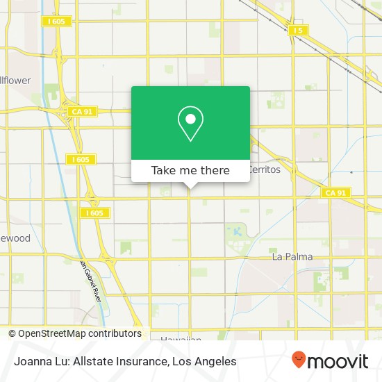 Joanna Lu: Allstate Insurance map