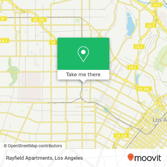 Rayfield Apartments map