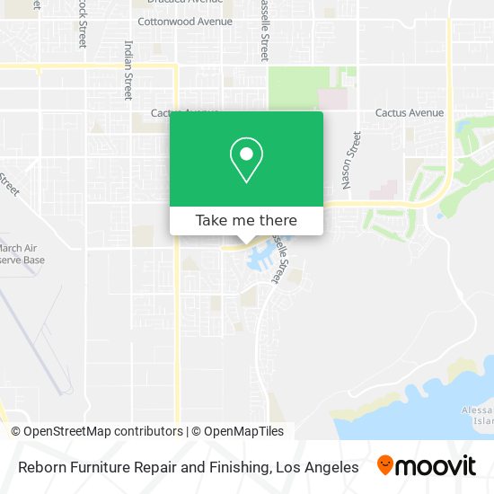 Reborn Furniture Repair and Finishing map