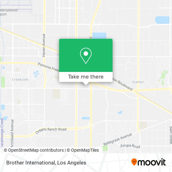 Brother International map