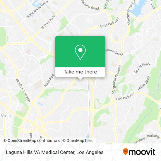 Mapa de Laguna Hills VA Medical Center