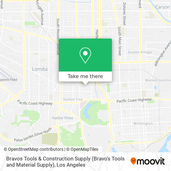 Bravos Tools & Construction Supply (Bravo's Tools and Material Supply) map