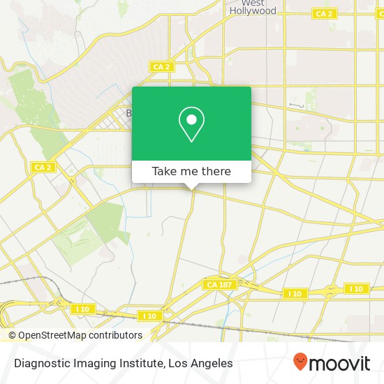 Mapa de Diagnostic Imaging Institute
