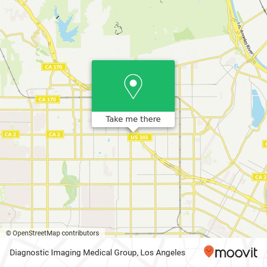 Diagnostic Imaging Medical Group map