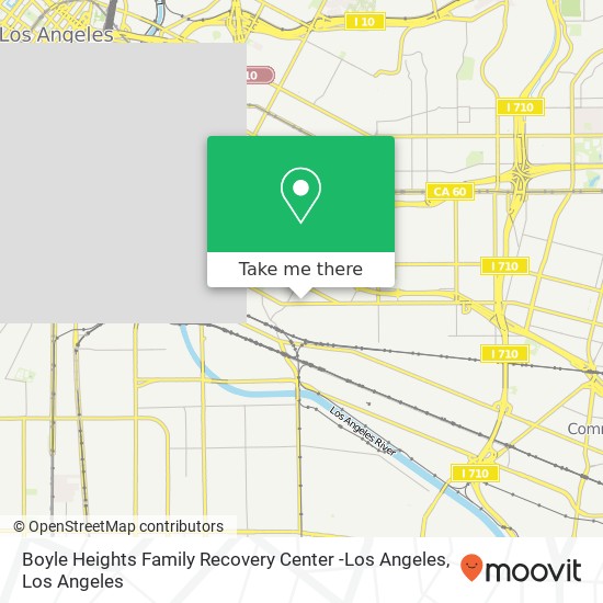 Boyle Heights Family Recovery Center -Los Angeles map