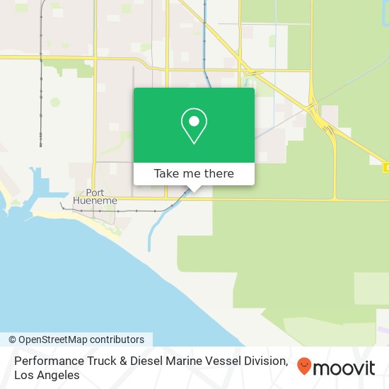 Performance Truck & Diesel Marine Vessel Division map