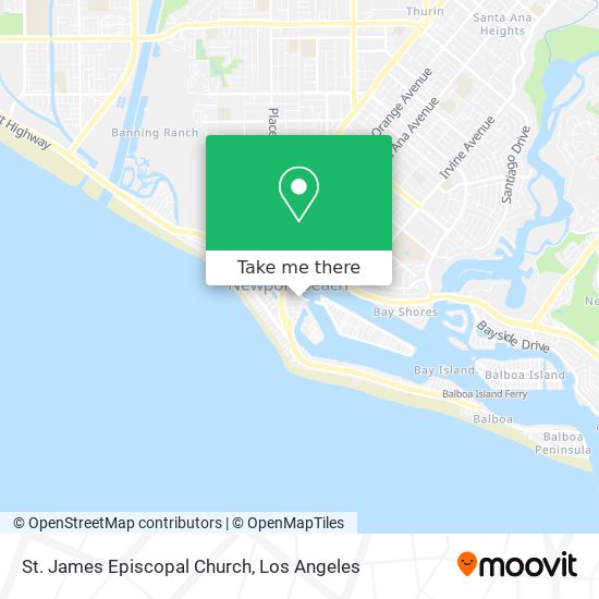 Mapa de St. James Episcopal Church