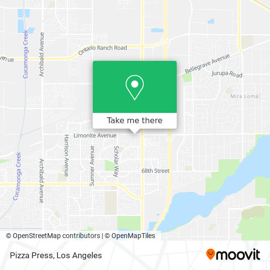 Pizza Press map