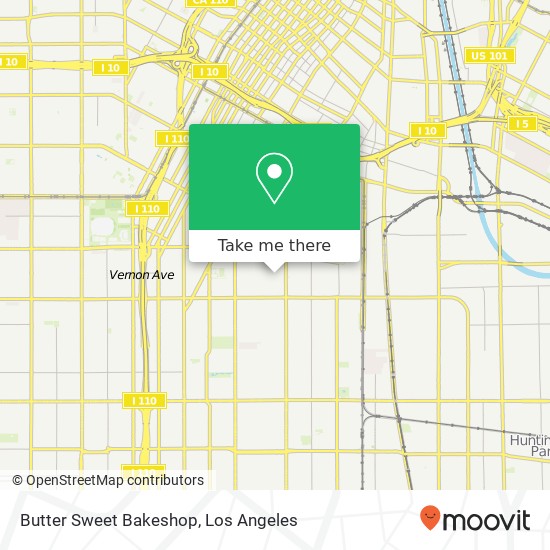 Mapa de Butter Sweet Bakeshop