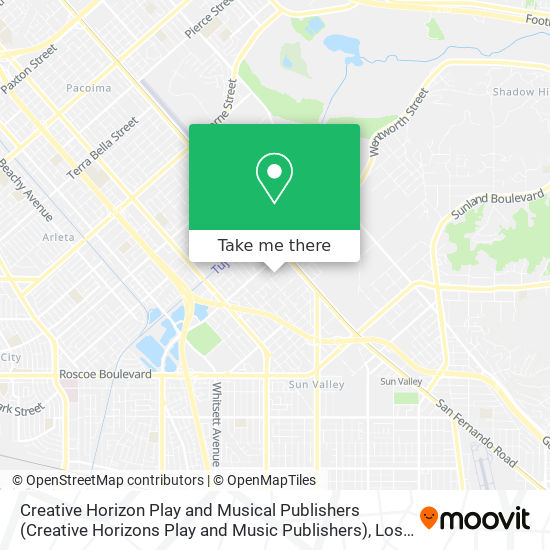 Creative Horizon Play and Musical Publishers (Creative Horizons Play and Music Publishers) map