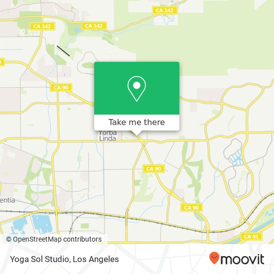 Yoga Sol Studio map