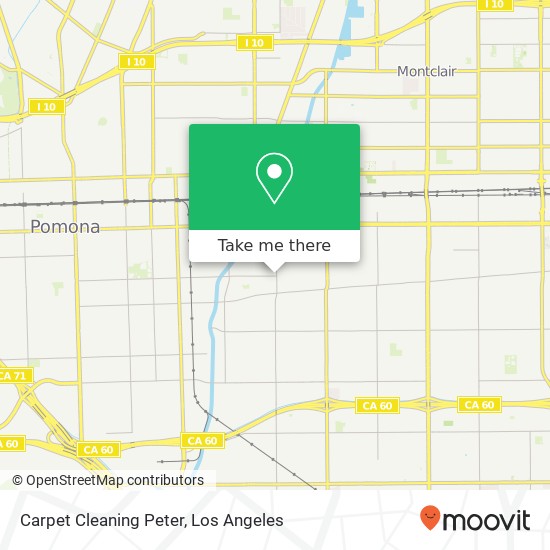 Carpet Cleaning Peter map