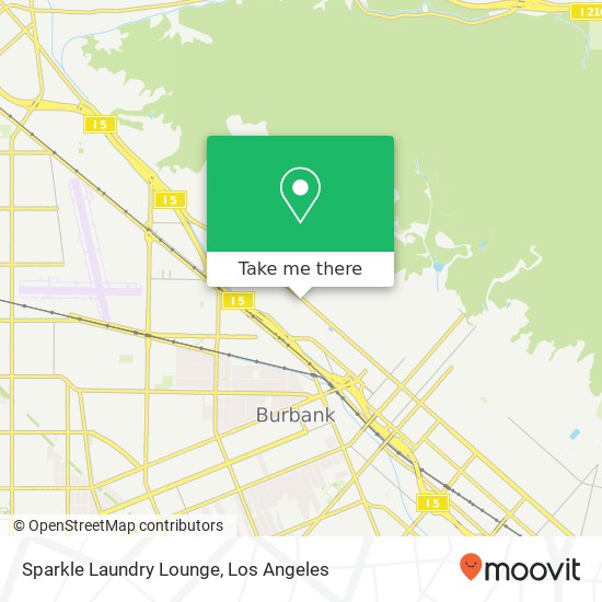 Sparkle Laundry Lounge map