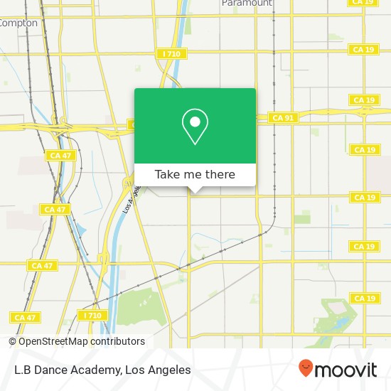 L.B Dance Academy map