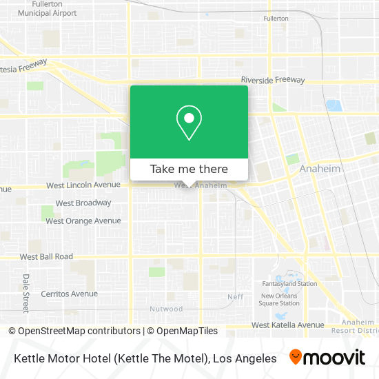 Kettle Motor Hotel (Kettle The Motel) map