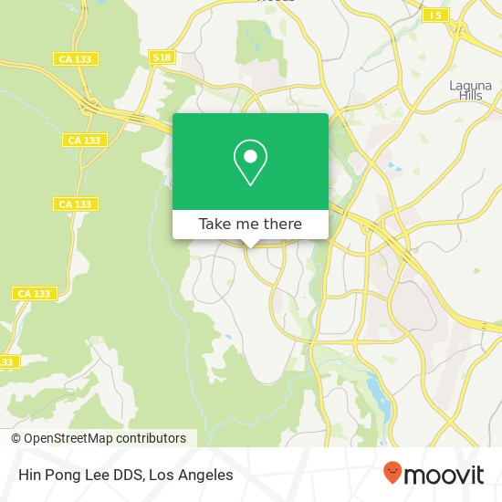 Hin Pong Lee DDS map