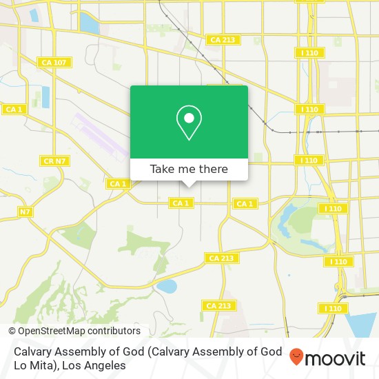 Mapa de Calvary Assembly of God (Calvary Assembly of God Lo Mita)