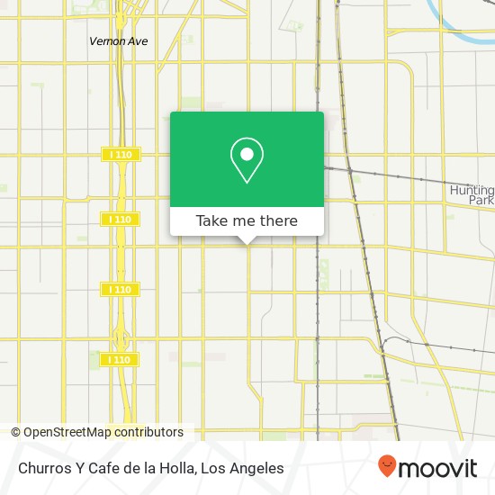Mapa de Churros Y Cafe de la Holla