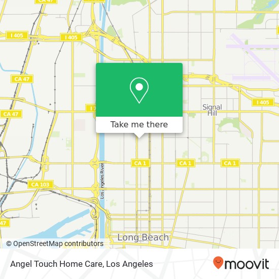 Angel Touch Home Care map