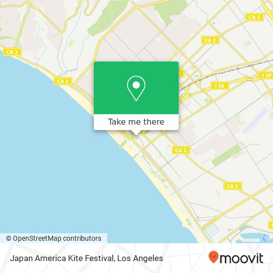 Japan America Kite Festival map