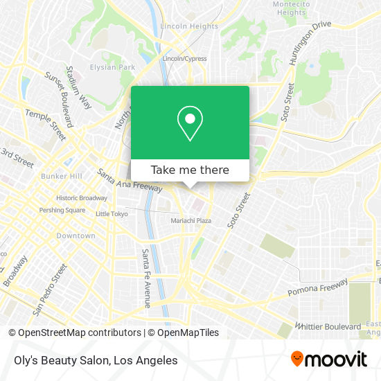 Mapa de Oly's Beauty Salon