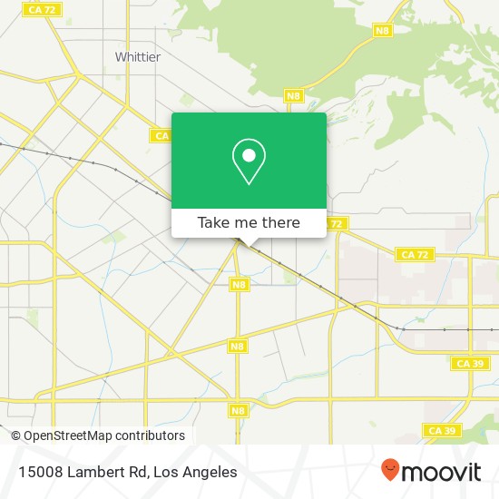15008 Lambert Rd map