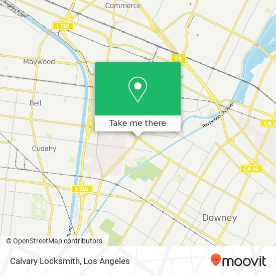 Calvary Locksmith map