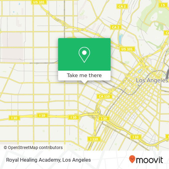 Royal Healing Academy map