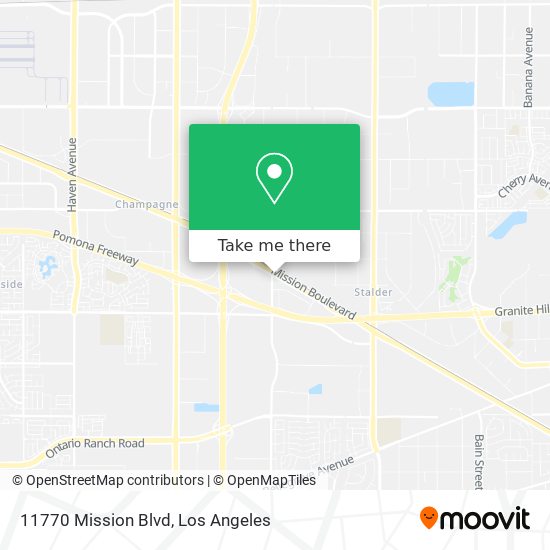 11770 Mission Blvd map
