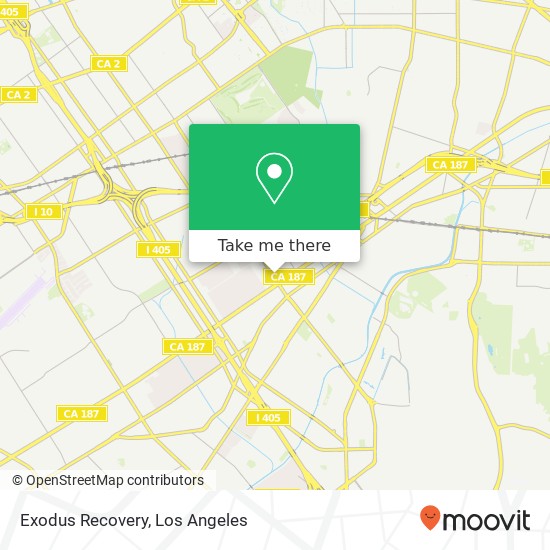 Exodus Recovery map