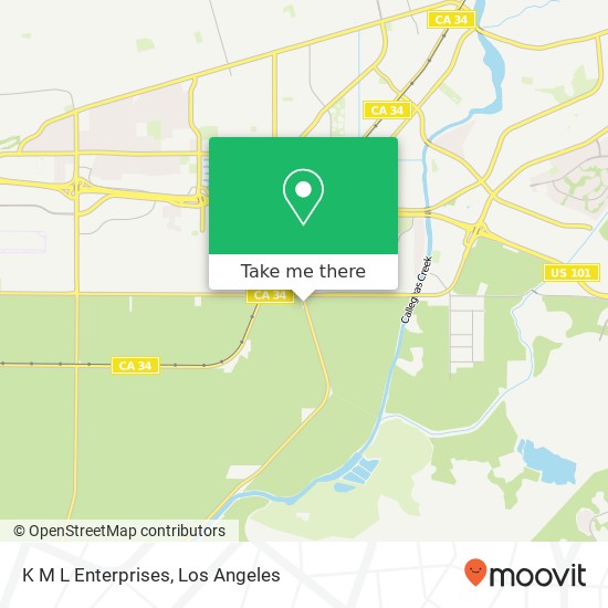 Mapa de K M L Enterprises