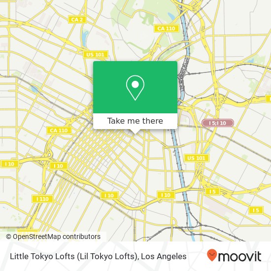 Mapa de Little Tokyo Lofts (Lil Tokyo Lofts)