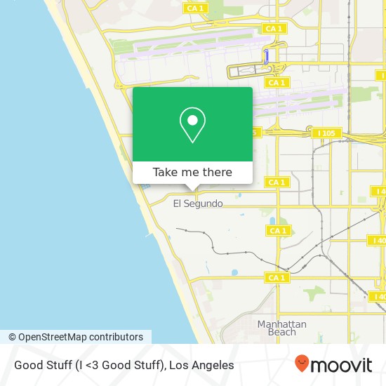 Mapa de Good Stuff (I <3 Good Stuff)