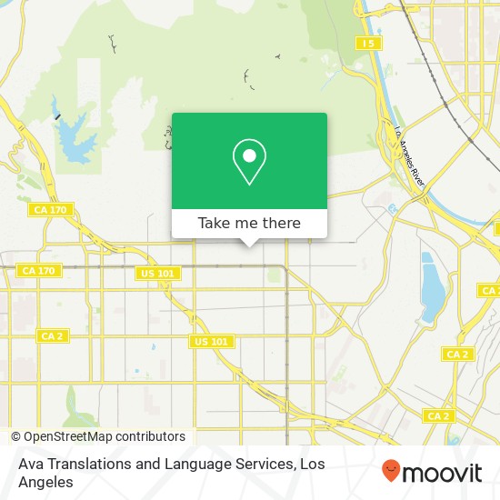 Ava Translations and Language Services map