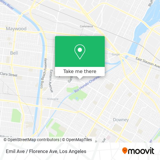Mapa de Emil Ave / Florence Ave