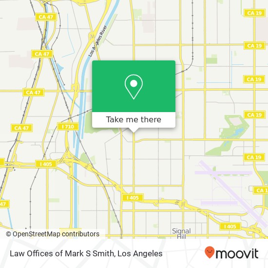Mapa de Law Offices of Mark S Smith